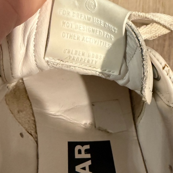 Golden Goose Pure Star Leather Glitter Low Top Sneakers - Picture 8 of 8